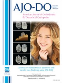 American Journal of Orthodontics and Dentofacial Orthopedics, Full Archive (1999 - 2022)