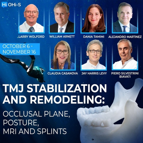 TMJ Stabilization and Remodeling: Occlusal Plane, Posture, MRI and ...